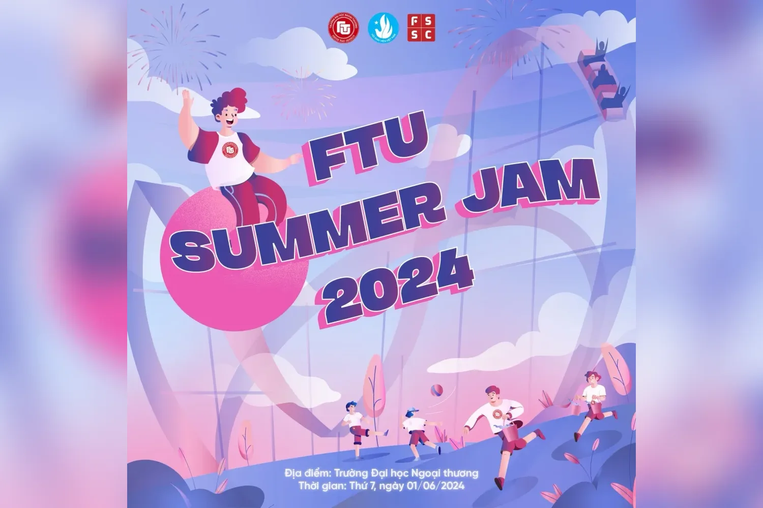 FTU Summer Jam 2024 key art