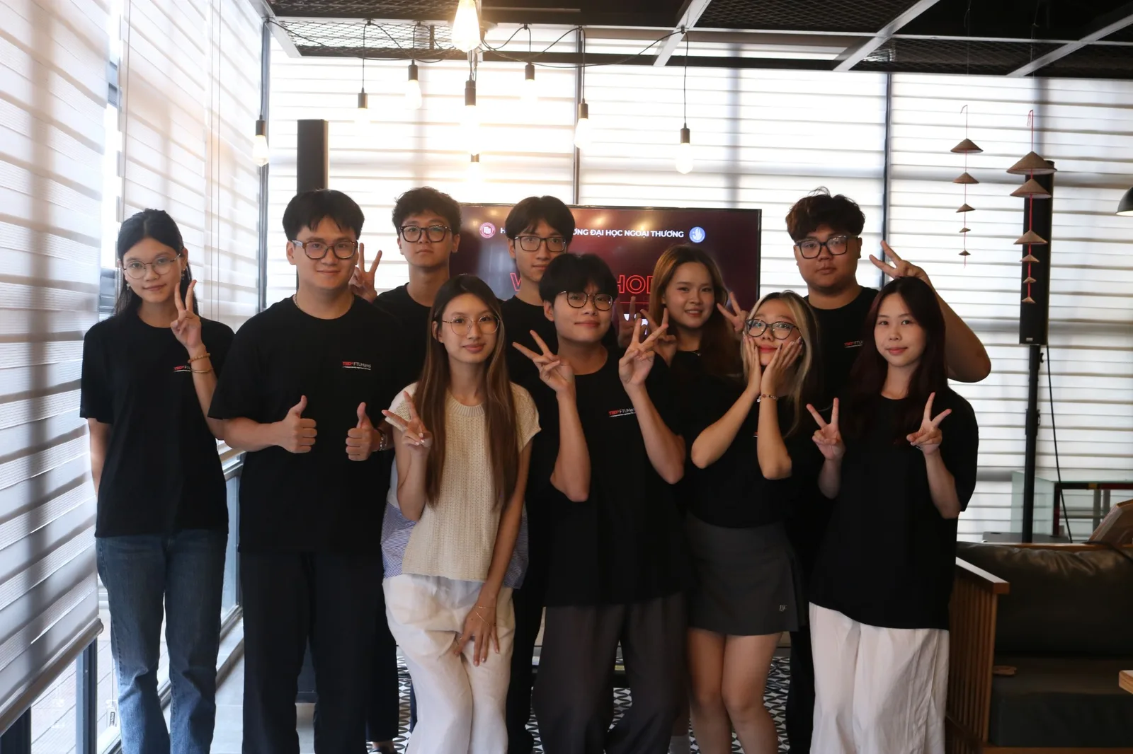 The TEDxposure 2025 cohort after a training session